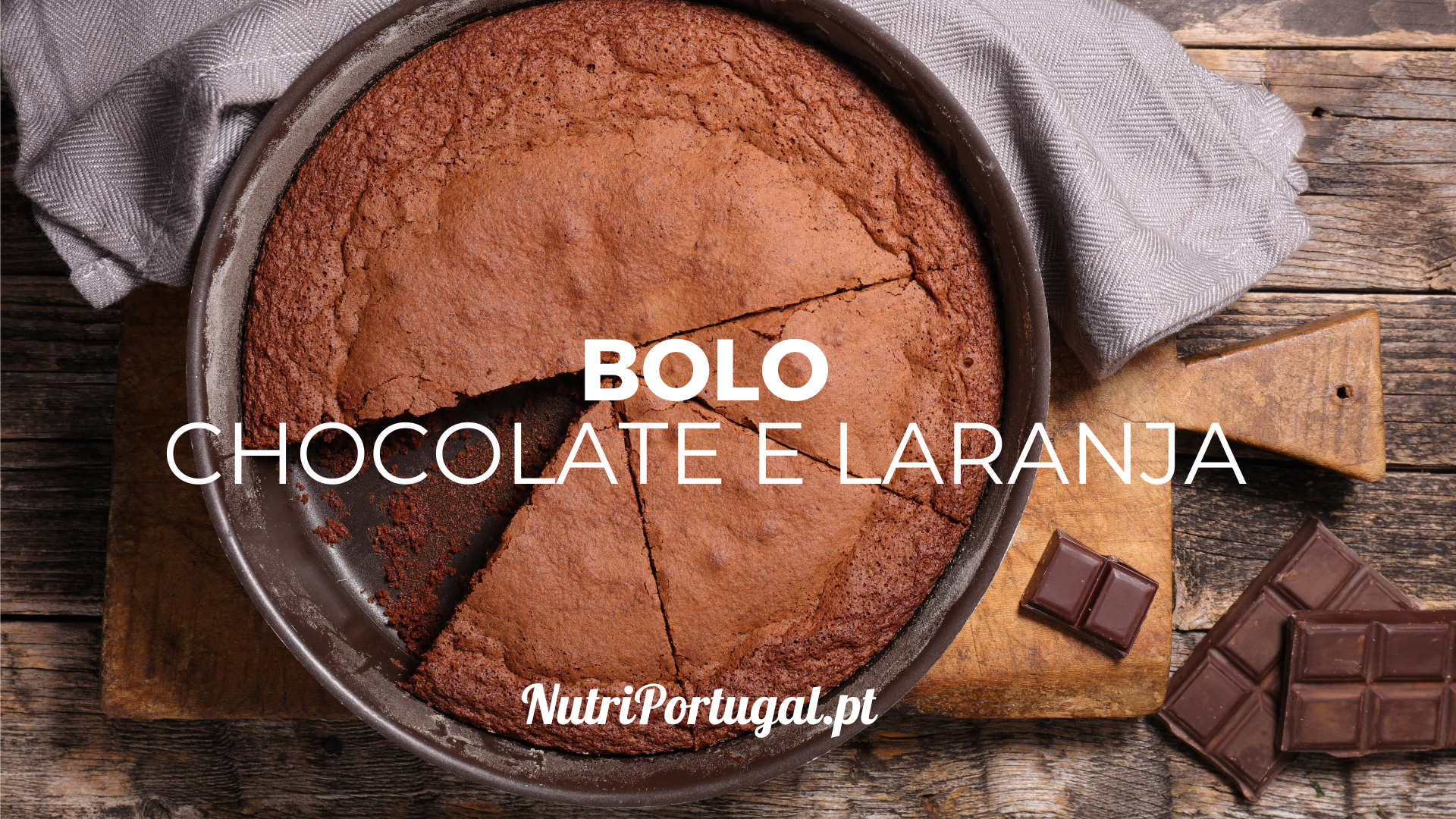 Bolo Chocolate e Laranja 